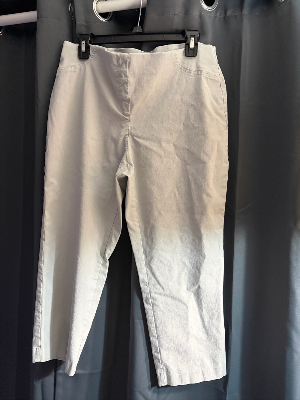 Women’s Light Gray Casual Stretch Pants